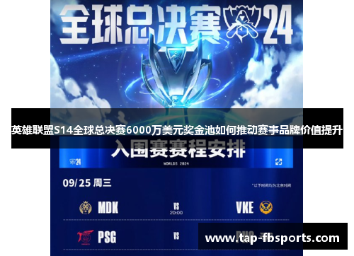 英雄联盟S14全球总决赛6000万美元奖金池如何推动赛事品牌价值提升 英雄联盟S14全球总决赛6000万美元奖金池如何推动赛事品牌价值提升